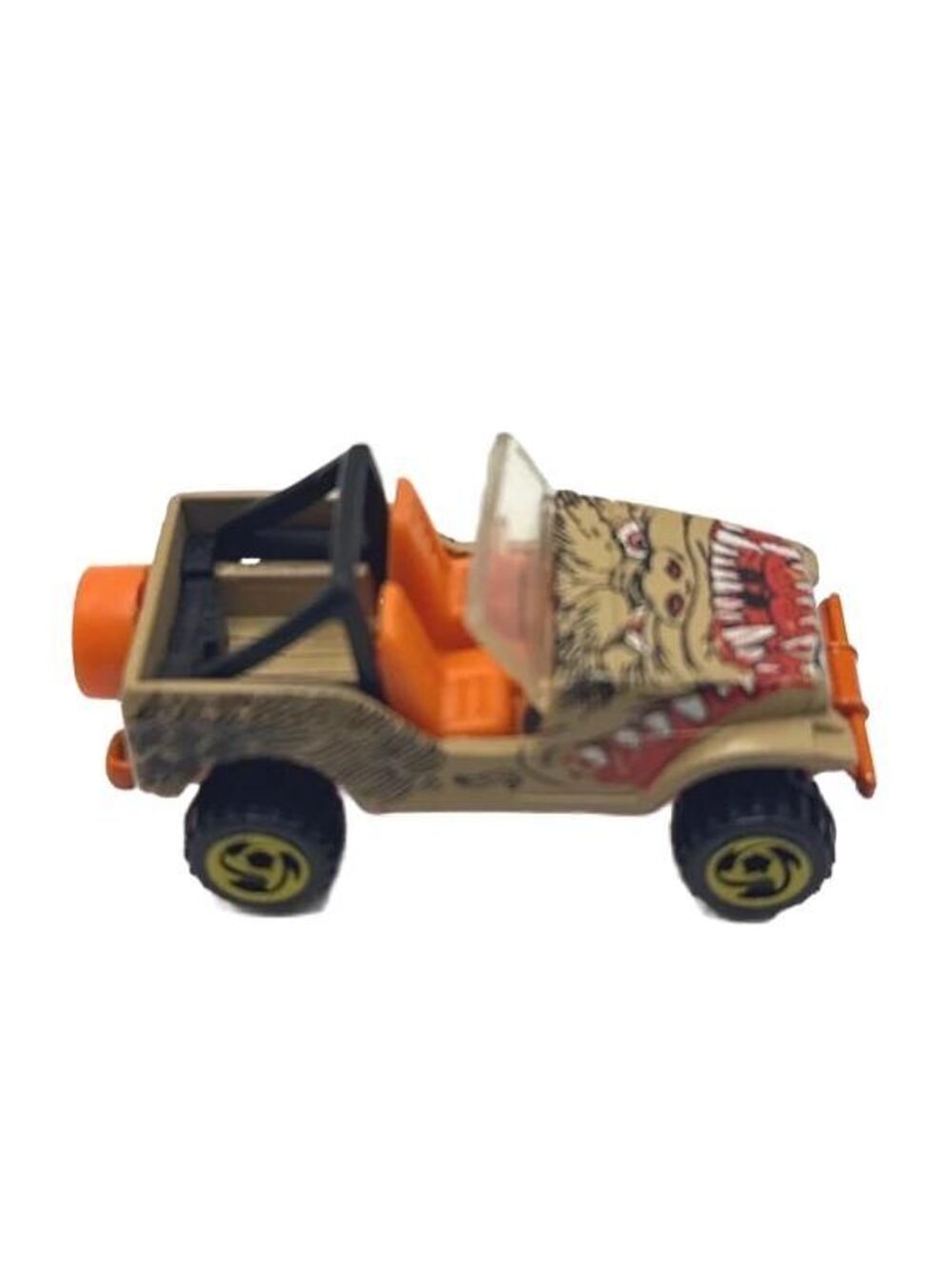 Hot Wheels Vintage Jeep with Monster Face Design